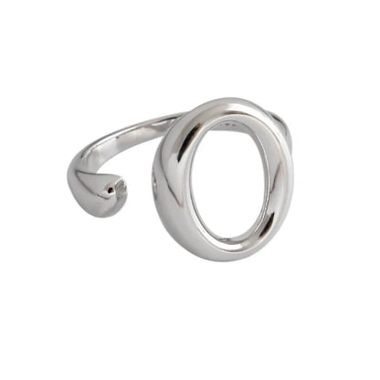 Vintage Geometric Charm Ring