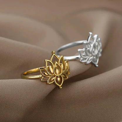 Ethereal Opal Flower Ring