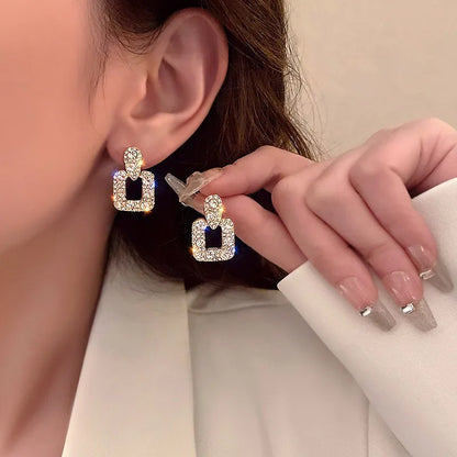 Celeste Pearl Circle Earrings