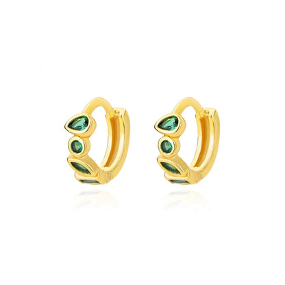 Celeste Star Hoop Earrings
