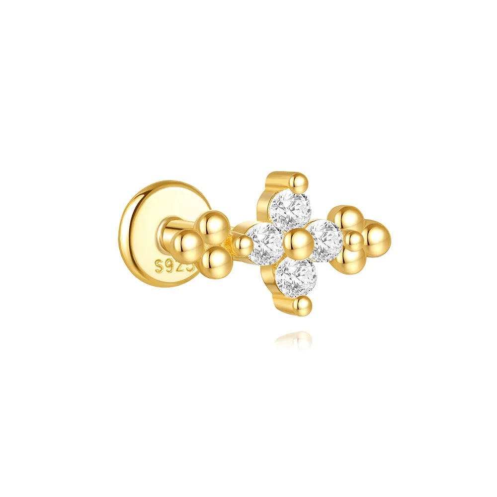 Celeste Moonstar Tassel Stud