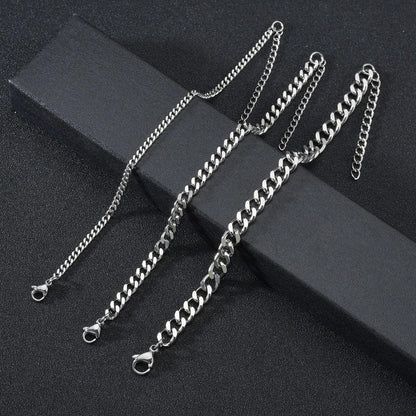 Punk Heavy Cuban Link Wristband