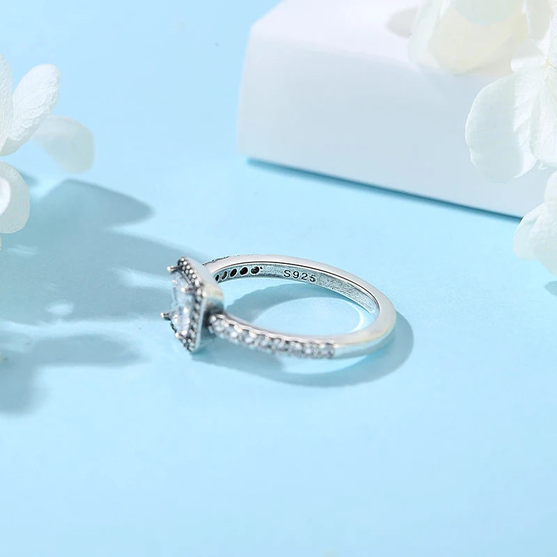 Crystal Love Crown Ring