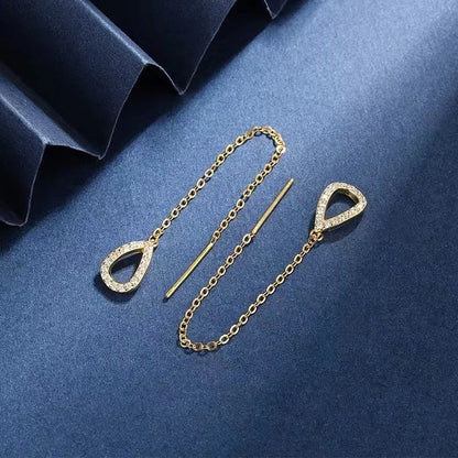 Celeste Golden Leaf Earrings