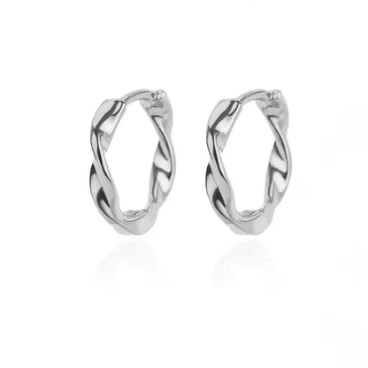 Celeste Star Hoop Earrings