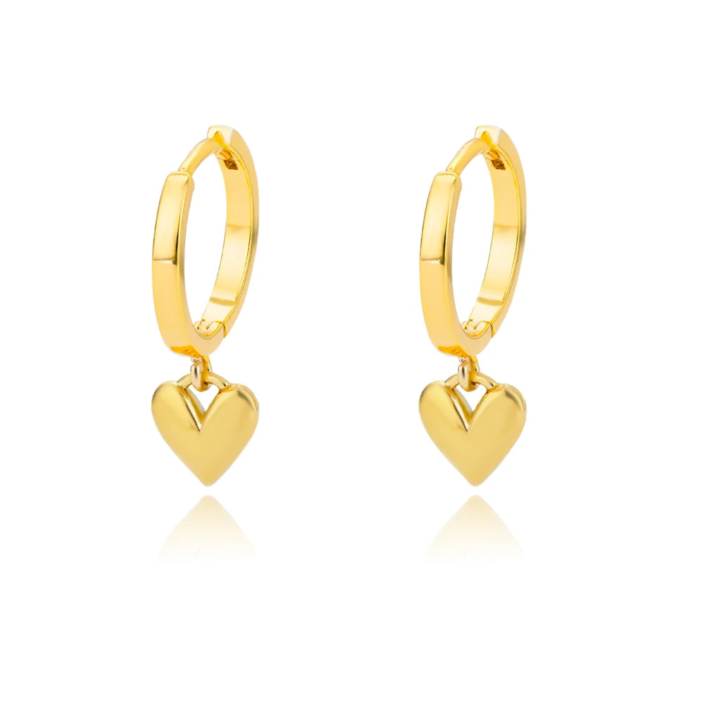 Celeste Star Hoop Earrings