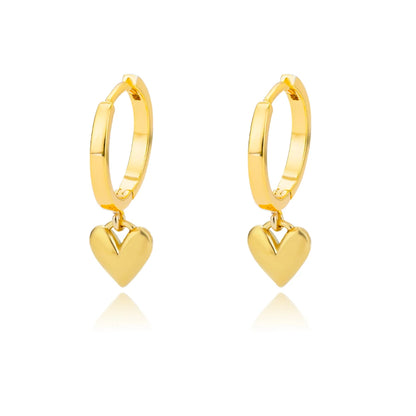Celeste Star Hoop Earrings