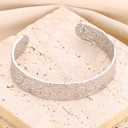 Luxury Gold Irregular Bangle