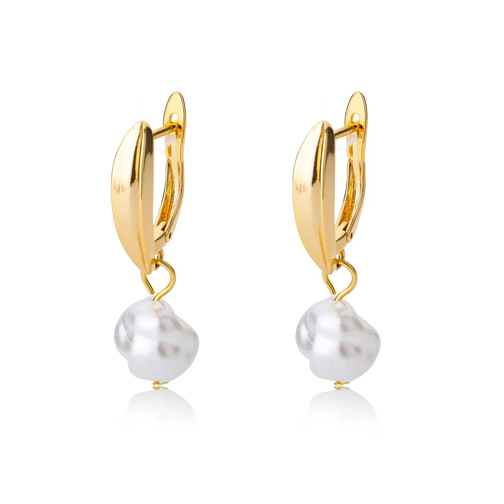 Celeste Star Hoop Earrings
