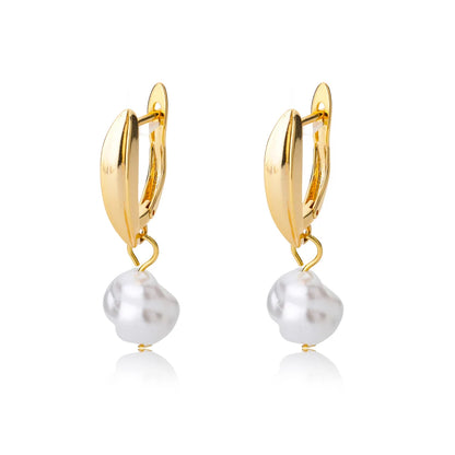 Celeste Star Hoop Earrings