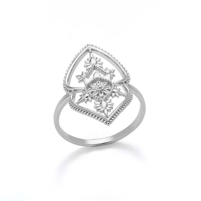 Ethereal Opal Flower Ring