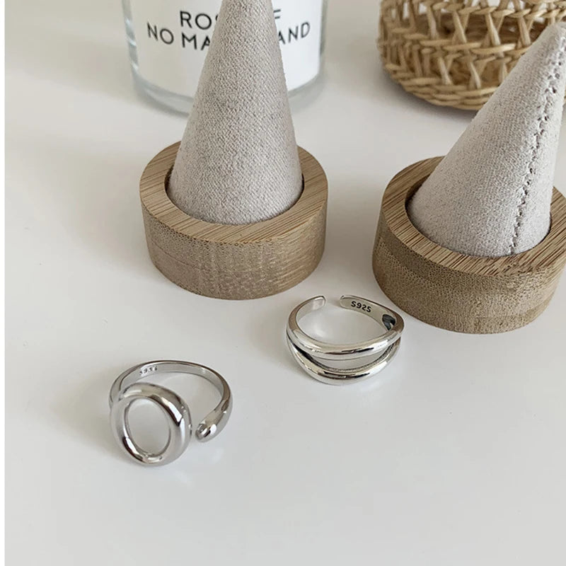 Vintage Geometric Charm Ring