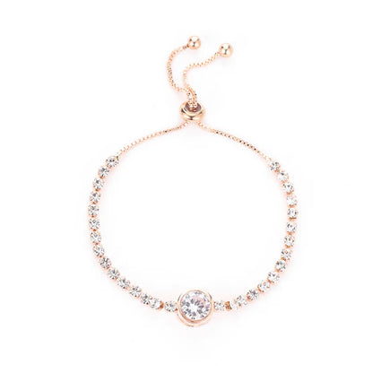 Celeste Gold Rhinestone Bracelet
