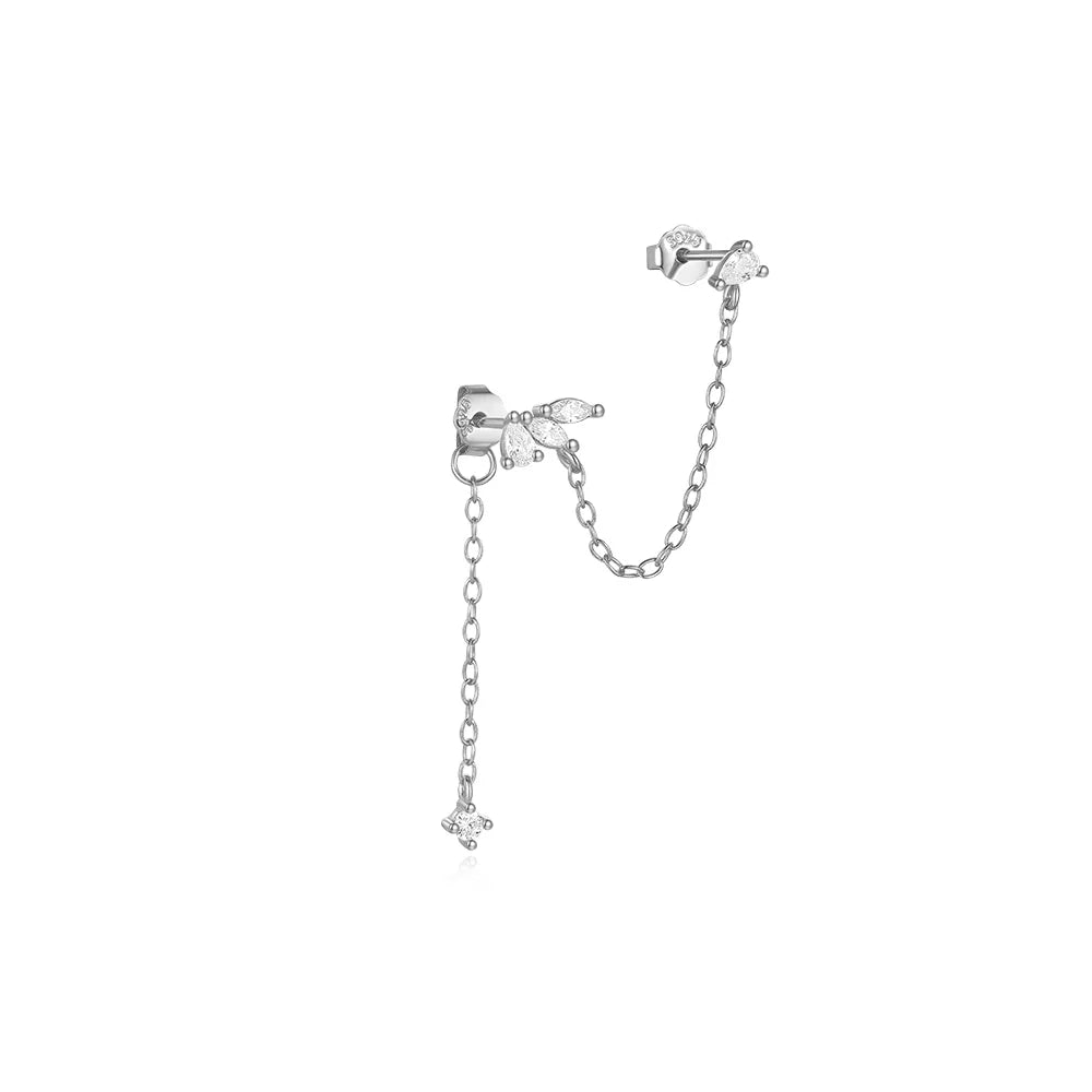 Celeste Moonstar Tassel Stud