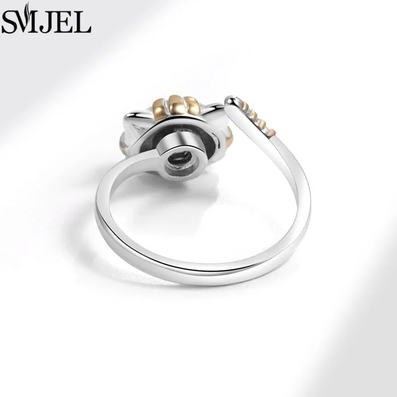 Rotating Charm Anxiety Ring