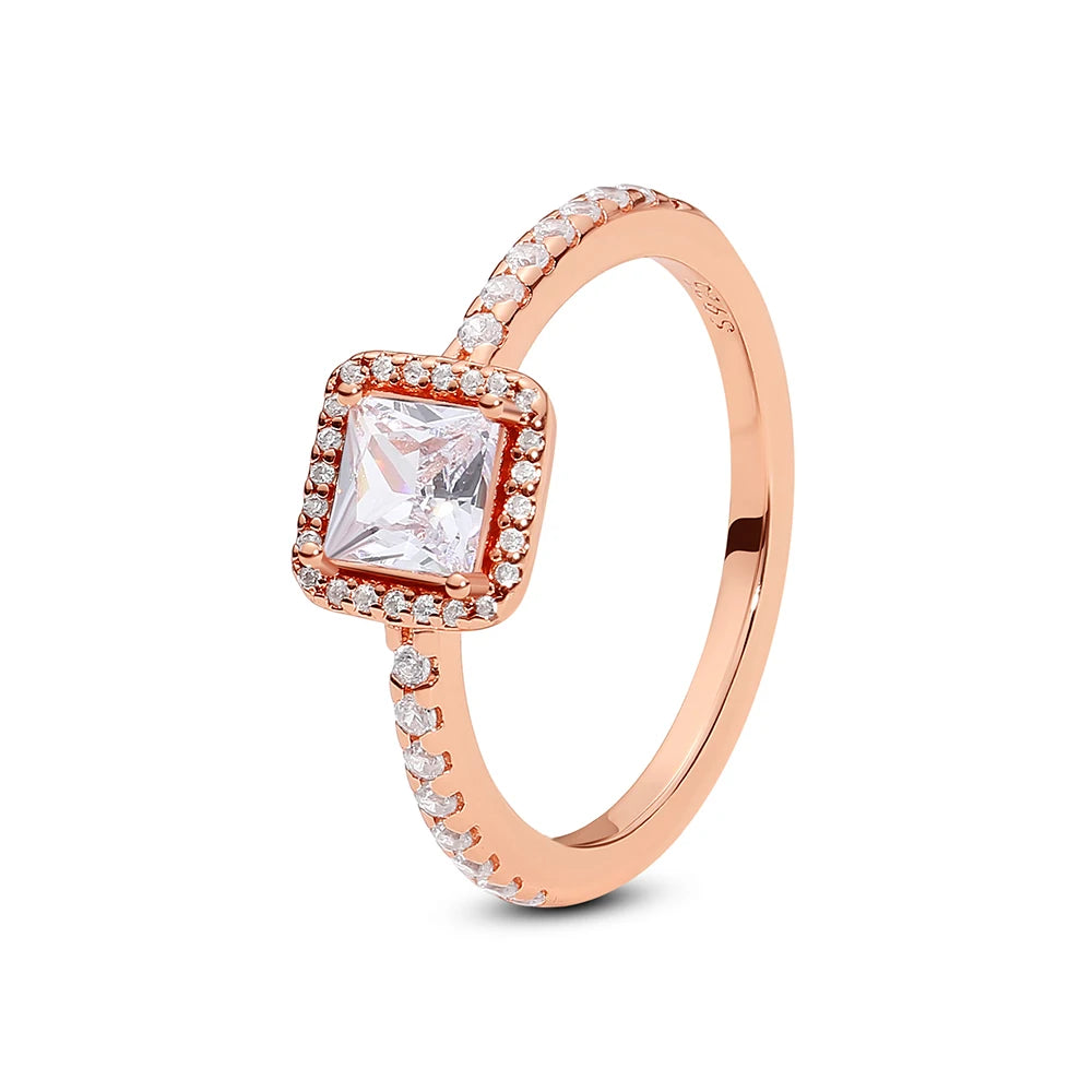 Crystal Love Crown Ring