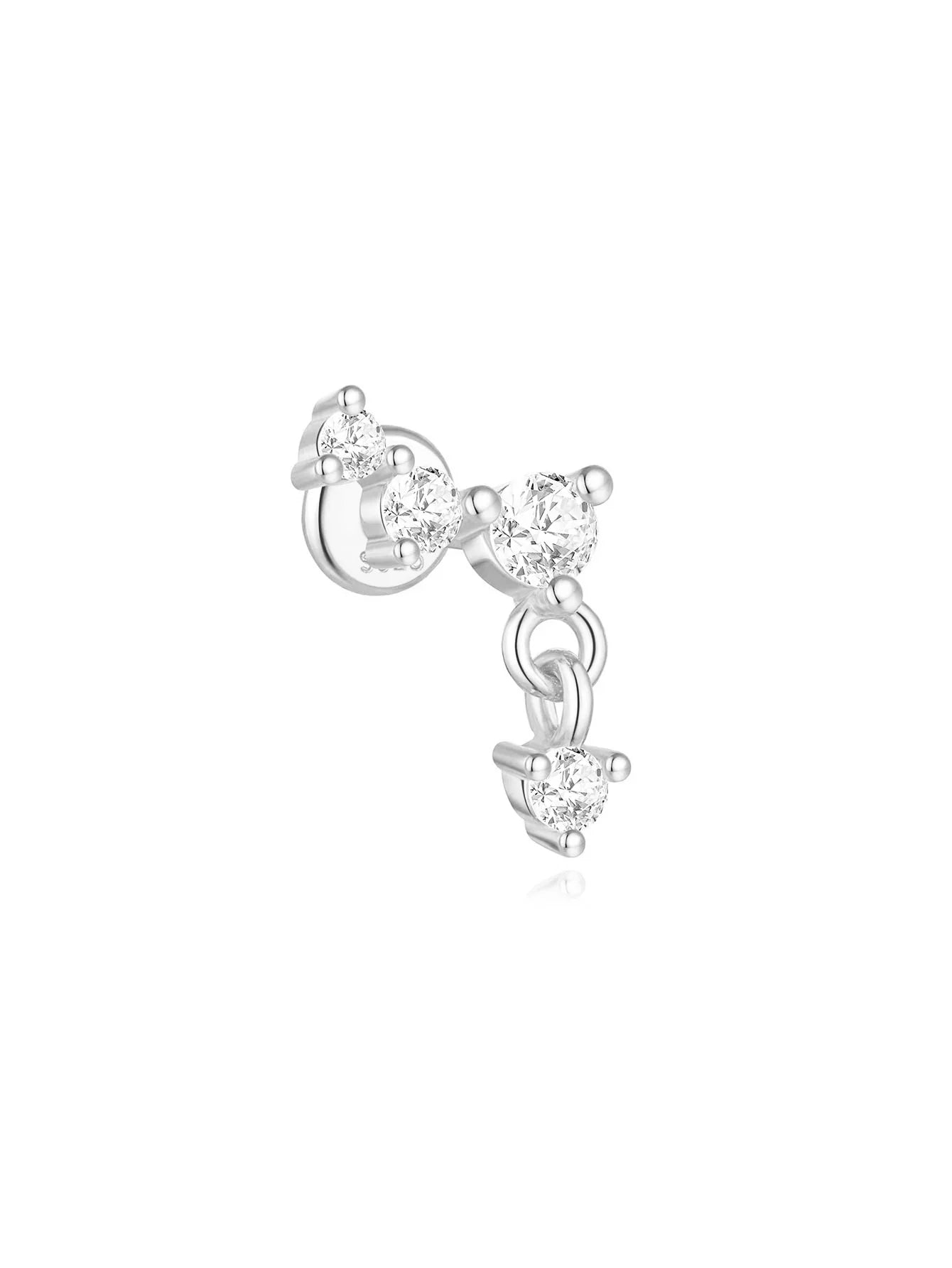 Celeste Moonstar Tassel Stud