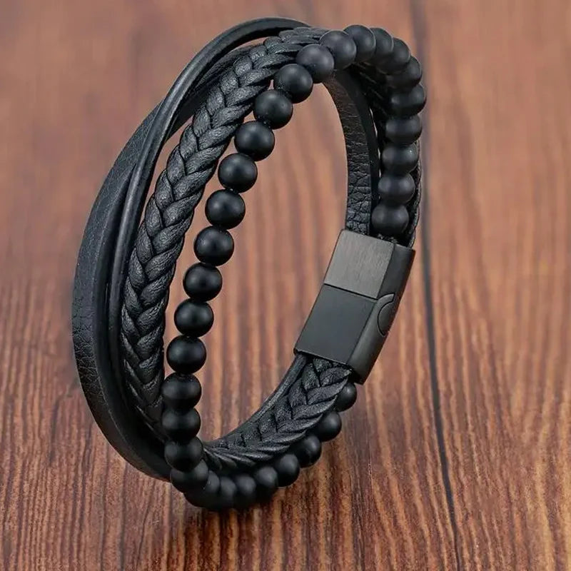 Magnetic Buckle Rope Bracelet