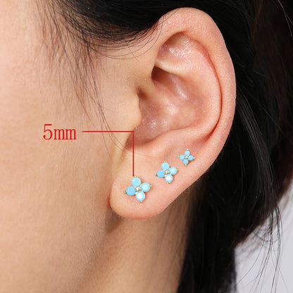 Celeste Mini Bloom Studs