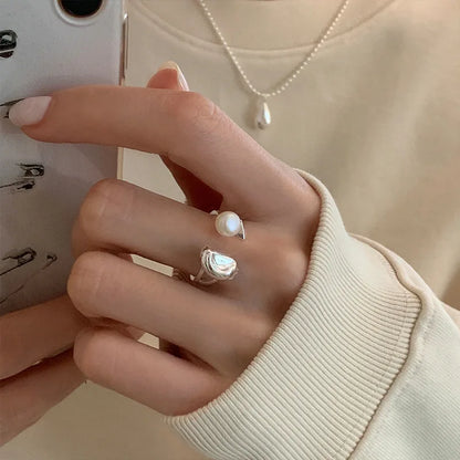 Vintage Geometric Charm Ring