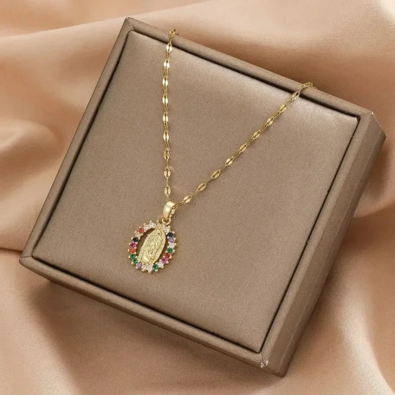 Seraphine Mary Necklace