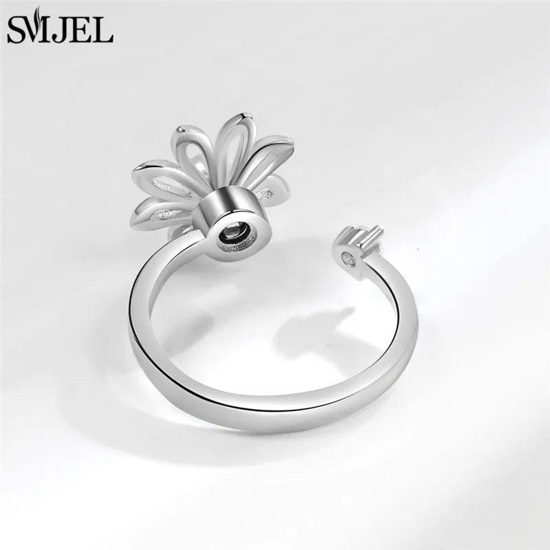 Rotating Charm Anxiety Ring