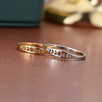 Celeste Moon Phase Ring