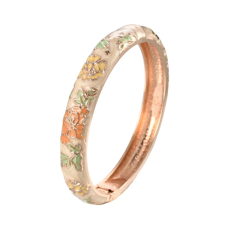 Bohemian Ethnic Flower Bracelet