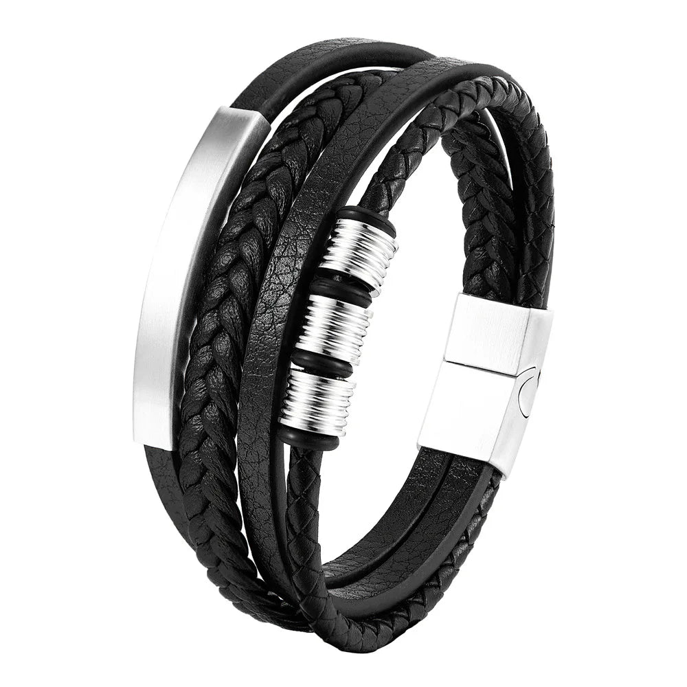 Magnetic Buckle Rope Bracelet
