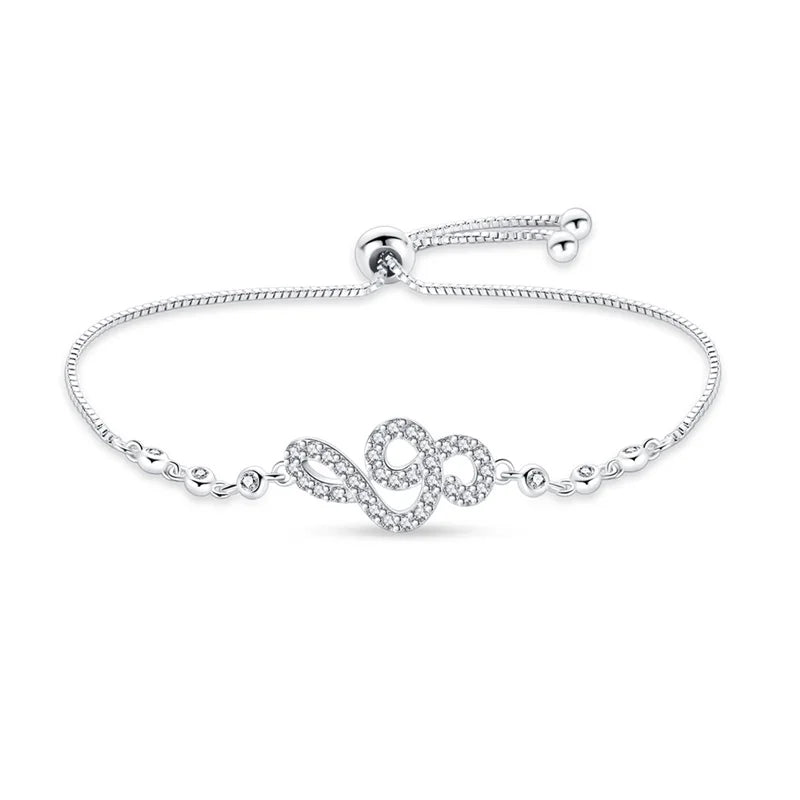 Romantic Zircon Love Bracelet