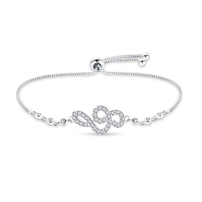 Romantic Zircon Love Bracelet