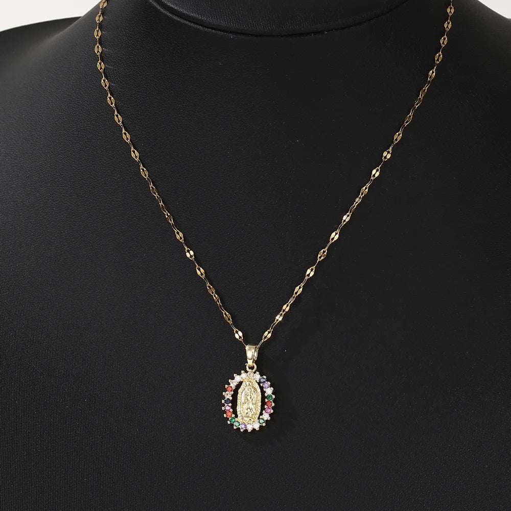 Seraphine Mary Necklace