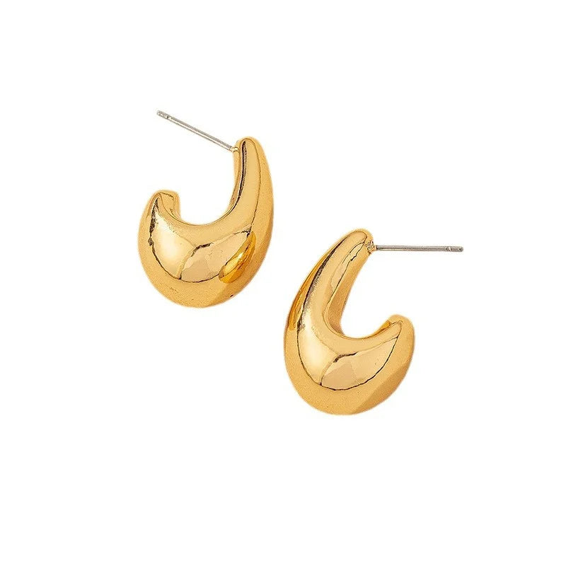 Celeste Gold Teardrop Earrings
