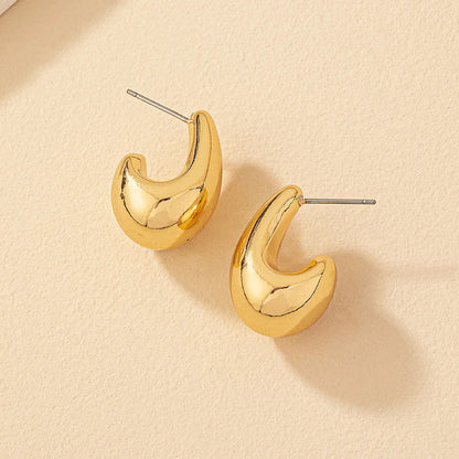 Celeste Gold Teardrop Earrings