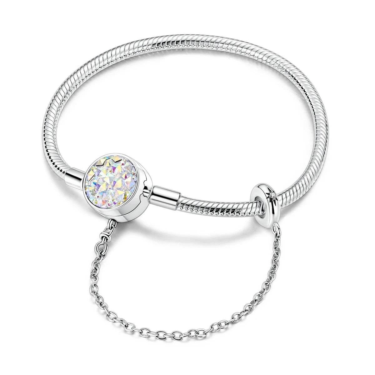Holy Mother Heart Charm Bracelet