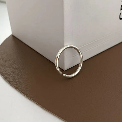 Celeste Double Wave Silver Ring