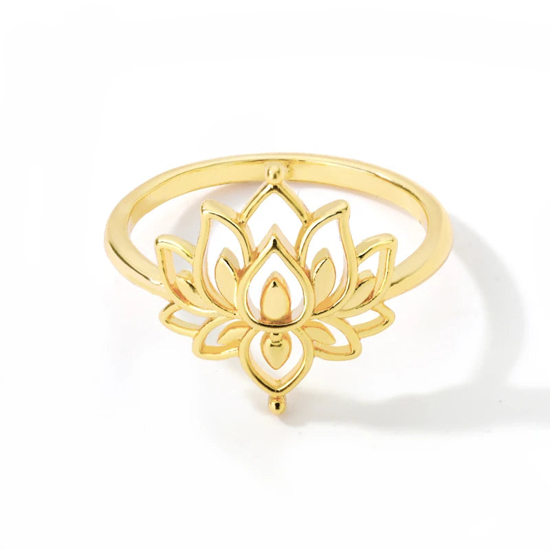 Ethereal Opal Flower Ring
