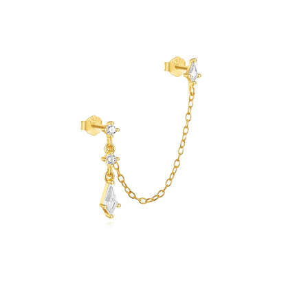 Celeste Moonstar Tassel Stud