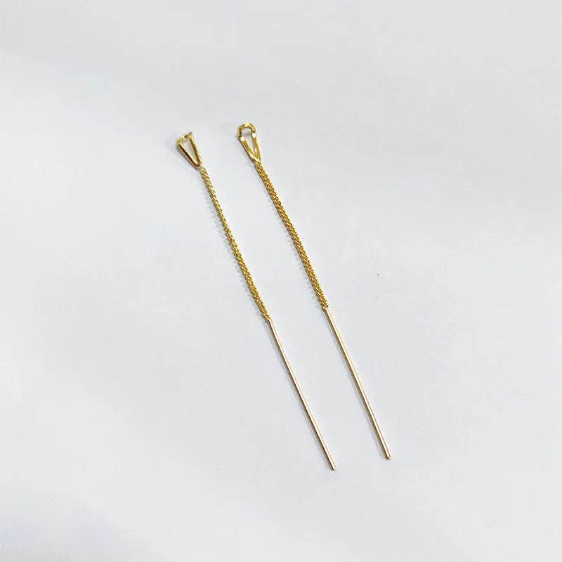 Celeste Golden Leaf Earrings