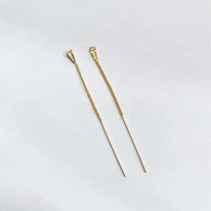 Celeste Golden Leaf Earrings