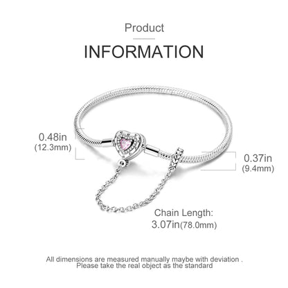 Holy Mother Heart Charm Bracelet