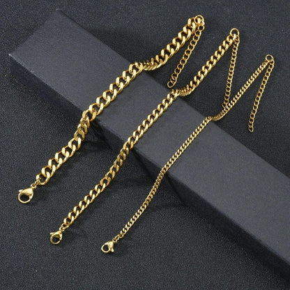 Punk Heavy Cuban Link Wristband