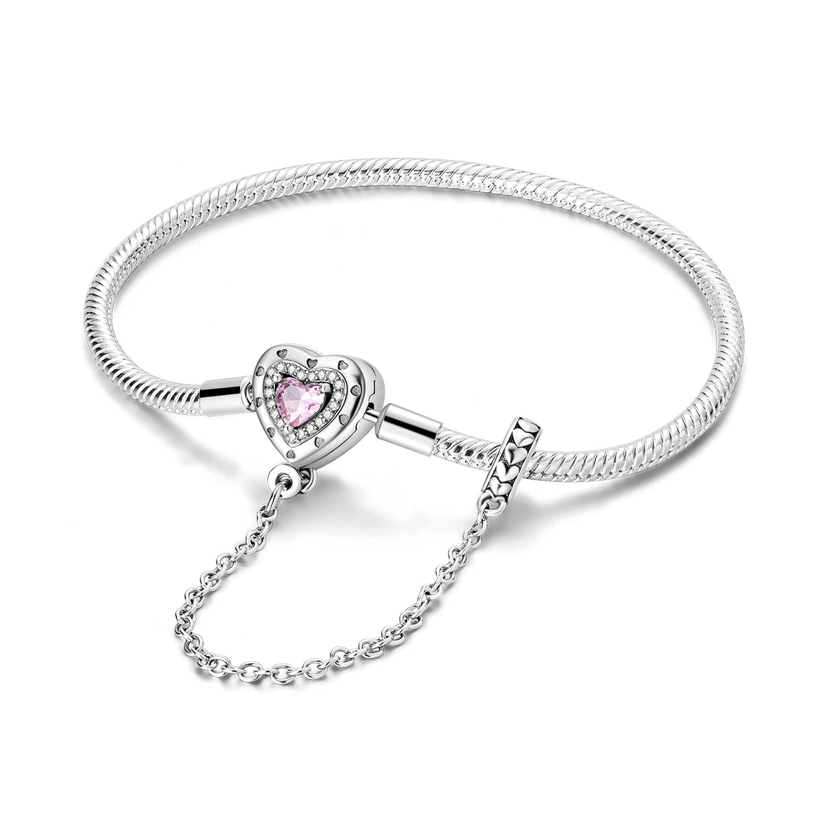 Holy Mother Heart Charm Bracelet