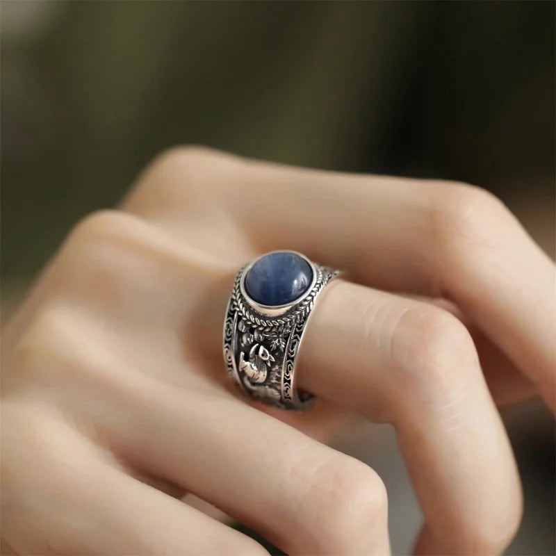 Celeste Double Wave Silver Ring