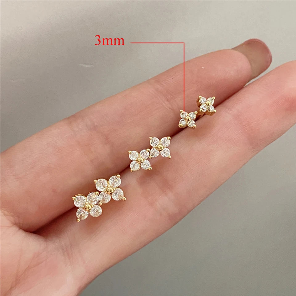 Celeste Mini Bloom Studs