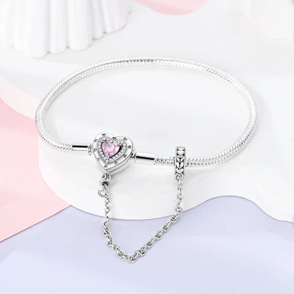 Holy Mother Heart Charm Bracelet