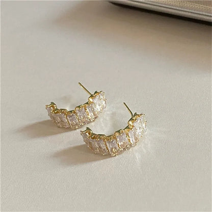 Celeste Pearl Circle Earrings