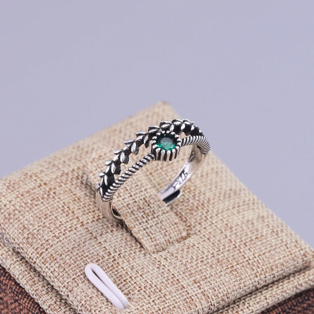 Celeste Double Wave Silver Ring