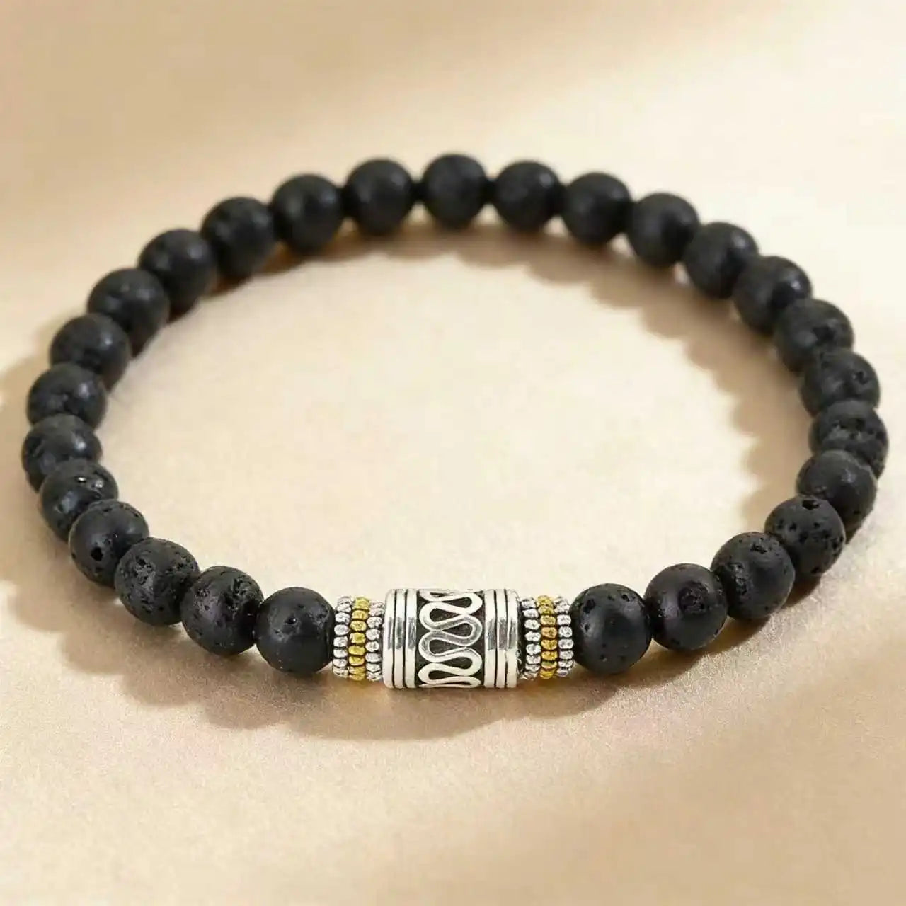 Lucky Tibetan Stone Couple Bracelet