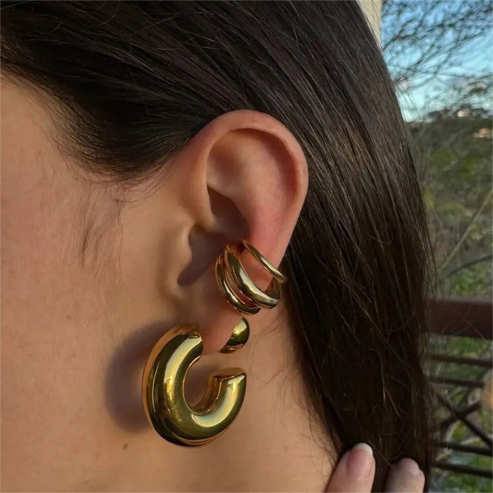 Celeste Gold Layer Ear Cuff